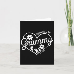Tarjeta Promovido A Grammy Est. Abuela de 2026, Recién nac
