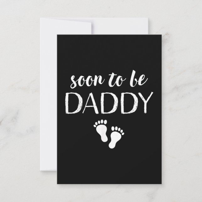 Tarjeta Pronto Será Papi (Anverso)