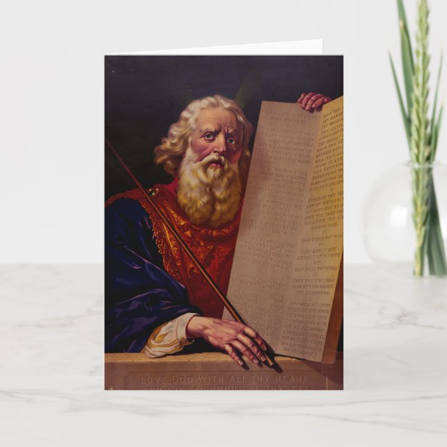 Tarjeta Prophet Moses on Mount Sinai – High-Fidelity Epic  (Anverso)