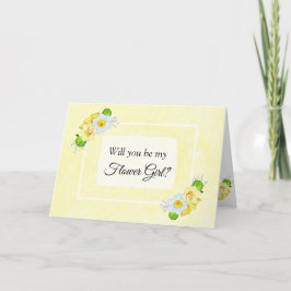 Tarjeta Propuesta de Dama de las Flores