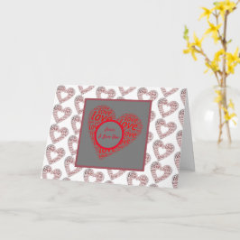 Tarjeta Propuesta de Matrimonio Corazón