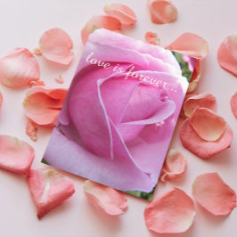 Tarjeta Propuesta de matrimonio personalizado con aroma ro