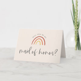 Tarjeta Propuesta De Moda De Honor De La Mujer Arcoiris De