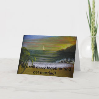 Tarjeta Propuesta matrimonial