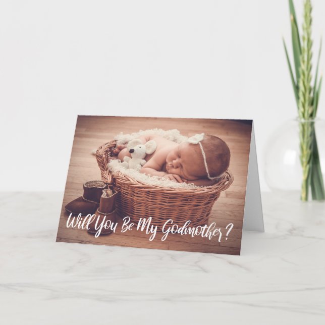 Tarjeta Propuesta moderna de la fotógrafa de la diosa madr (Anverso)