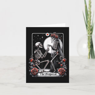 Tarjeta Propuesta Tarot Card Engagement Party Bride Groom 