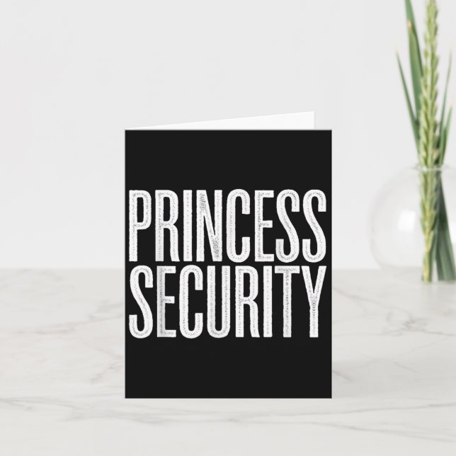 Tarjeta Protección de Seguridad de Princesas Retro Castill (Anverso)