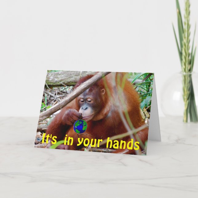 Tarjeta Protección - en sus manos (Anverso)