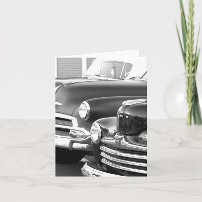 Tarjeta Protector de coches Black and White Classic (Anverso)