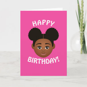 Tarjeta #Proud2BNaturalMe Elige-Mi-Complexión Cumpleaños