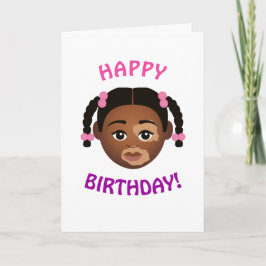 Tarjeta #Proud2BNaturalMe Elige-Mi-Complexión Cumpleaños