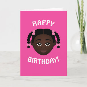 Tarjeta #Proud2BNaturalMe Elige-Mi-Complexión Cumpleaños