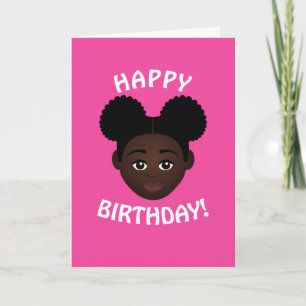 Tarjeta #Proud2BNaturalMe Elige-Mi-Complexión Cumpleaños