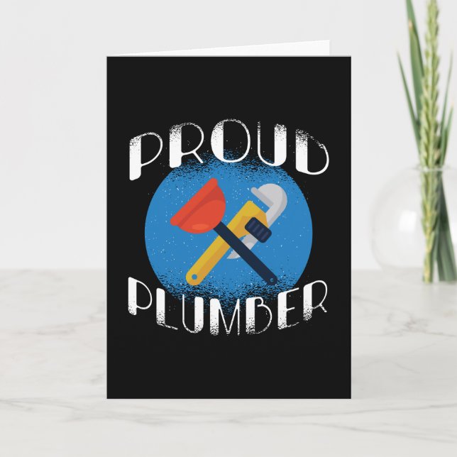 TARJETA PROUD PLUMBER (Anverso)