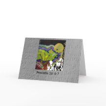 Proverbios 16: 6-7 ilustrados en Braille