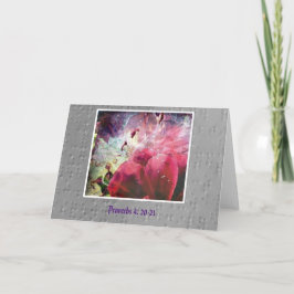 Tarjeta Proverbios con Braille