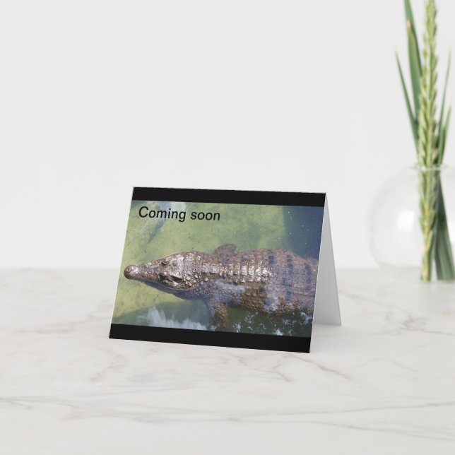 Tarjeta Próximo lagarto (Anverso)