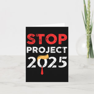 Tarjeta Proyecto 2025 de Trump contra Trump 2