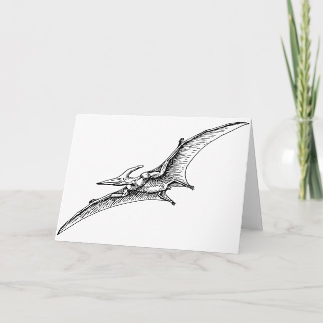 Tarjeta Pterodáctilo (Anverso)