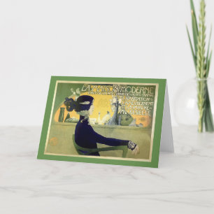 Tarjeta Publicidad francesa de época Orazi Manuel 1905