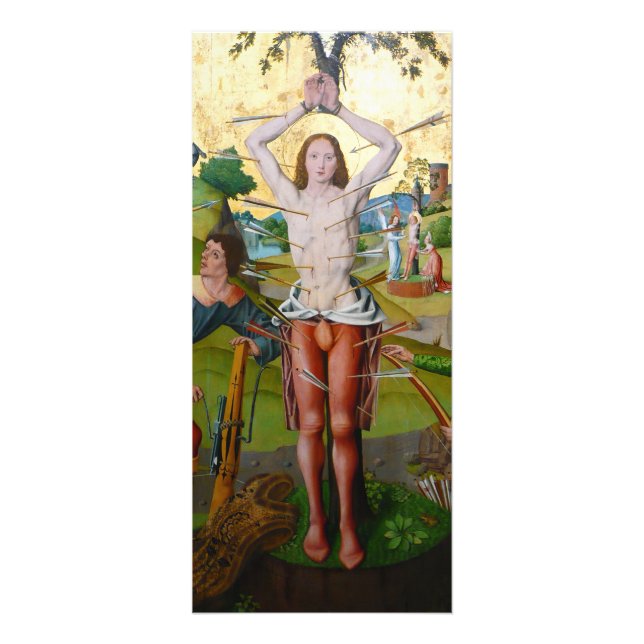 Tarjeta Publicitaria 1st Martyrdom of St. Sebastian (M 013) (Frente)