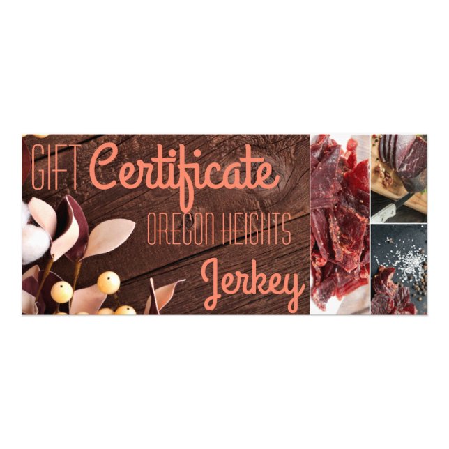 Tarjeta Publicitaria 25 Pack Business Gift Certificate Cotton Branch on (Frente)