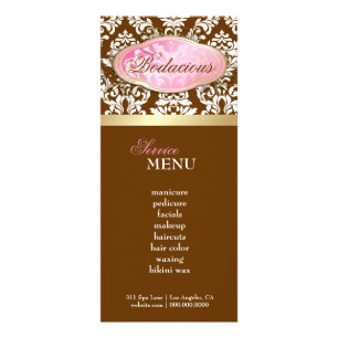 Tarjeta Publicitaria 311 Bodacious Boutique Chocolate Brown LoyaltyCard