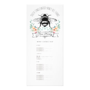 Tarjeta Publicitaria Abeja de beekeeper Apiary Farm Beekeeper