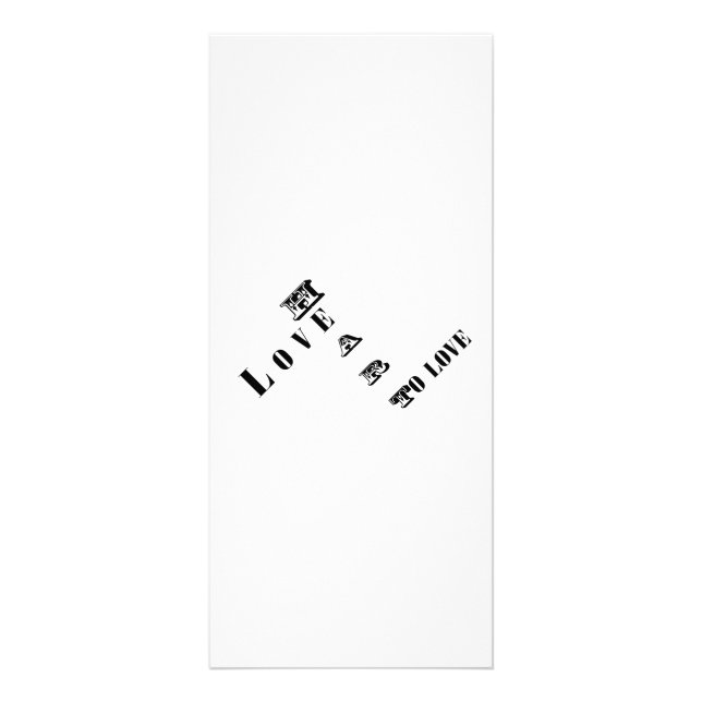 Tarjeta Publicitaria Amar (Frente)