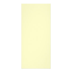 Tarjeta Publicitaria Amarillo Mantequilla Color Sólido