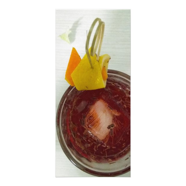 Tarjeta Publicitaria Americano (Frente)