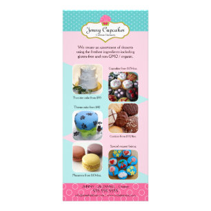 Tarjeta Publicitaria Añada su panadería del personalizado de las fotos