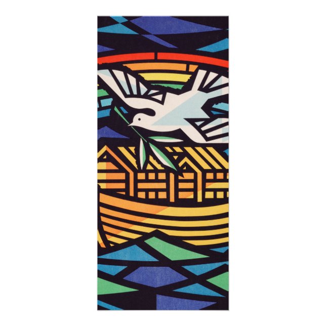 Tarjeta Publicitaria Arca de Noé con Espíritu Santo (Frente)