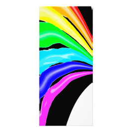 Tarjeta Publicitaria Arcoiris atrapado