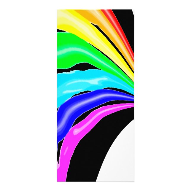 Tarjeta Publicitaria Arcoiris atrapado (Frente)