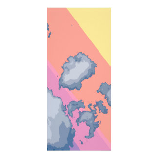 Tarjeta Publicitaria Arcoiris dibujado