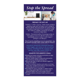 Tarjeta Publicitaria Assisted Living Marketing Card
