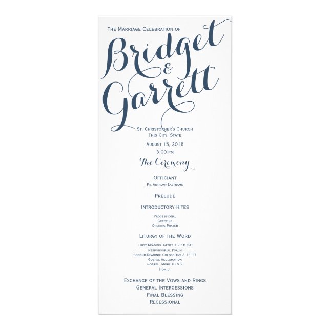 Tarjeta Publicitaria Azul de la Marina de Texto del Diseñador (Frente)