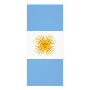 Tarjeta Publicitaria Bandera de Argentina