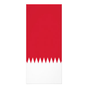 Tarjeta Publicitaria Bandera de Bahréin