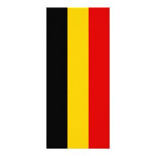 Tarjeta Publicitaria Bandera de Bélgica