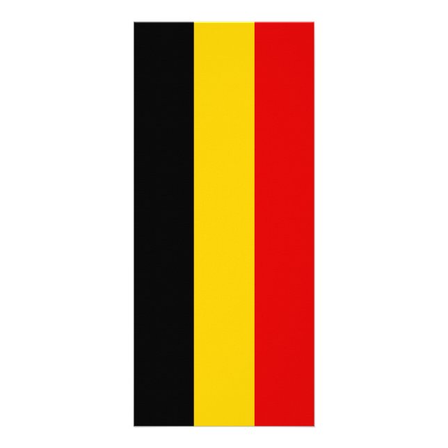Tarjeta Publicitaria Bandera de Bélgica (Frente)