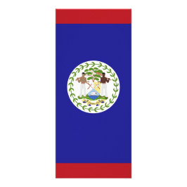 Tarjeta Publicitaria Bandera de Belice