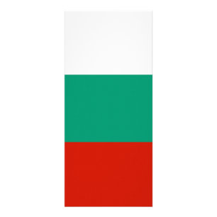 Tarjeta Publicitaria Bandera de Bulgaria