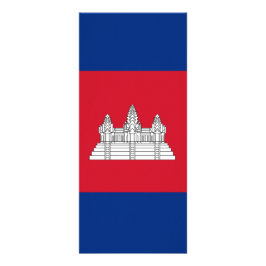 Tarjeta Publicitaria Bandera de Camboya
