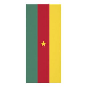 Tarjeta Publicitaria Bandera de Camerún