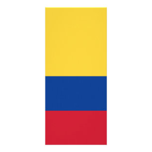 Tarjeta Publicitaria Bandera de Colombia