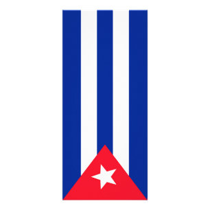 Tarjeta Publicitaria Bandera de Cuba