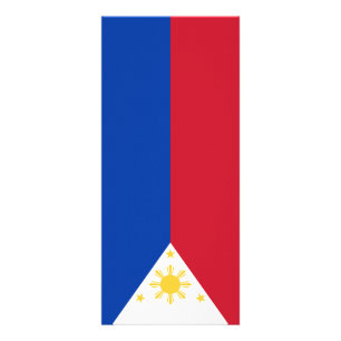 Tarjeta Publicitaria Bandera de Filipinas