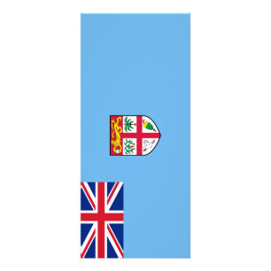 Tarjeta Publicitaria Bandera de Fiyi